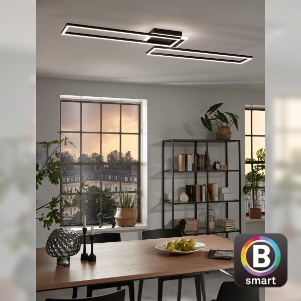 Briloner 3538-015 - Lampadario LED dimmerabile FRAME 2xLED/20W/230V Wi-Fi Tuya + +TC