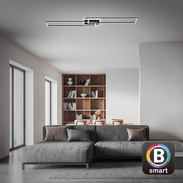 Briloner 3538-015 - Lampadario LED dimmerabile FRAME 2xLED/20W/230V Wi-Fi Tuya + +TC