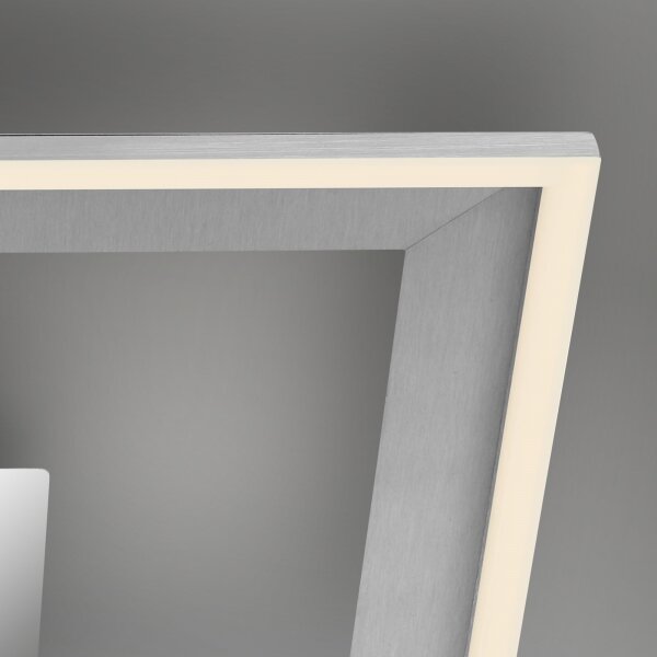 Brilo - Lampadario a plafone LED dimmerabile FRAME 2xLED/11W/230V