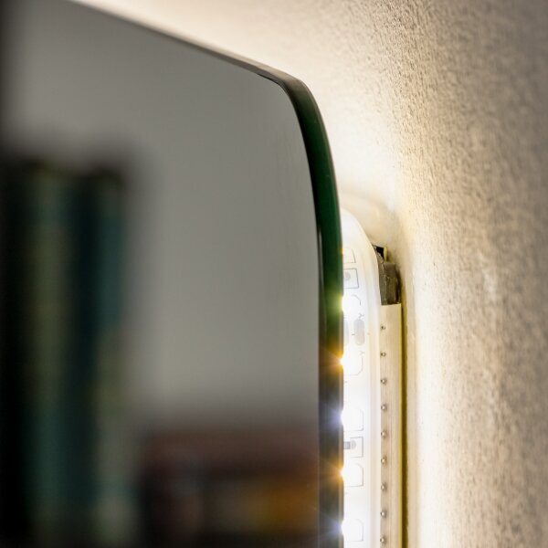 Brilagi - Specchio da bagno COMO LED/28W/230V 60x80 cm IP44 CRI 90 dimmerabile + CCT