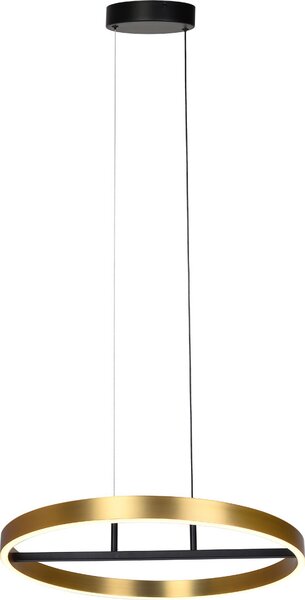 Rabalux 72221 Lampade a sospensione Thric LED 42 in metallo e silicone, nero/oro