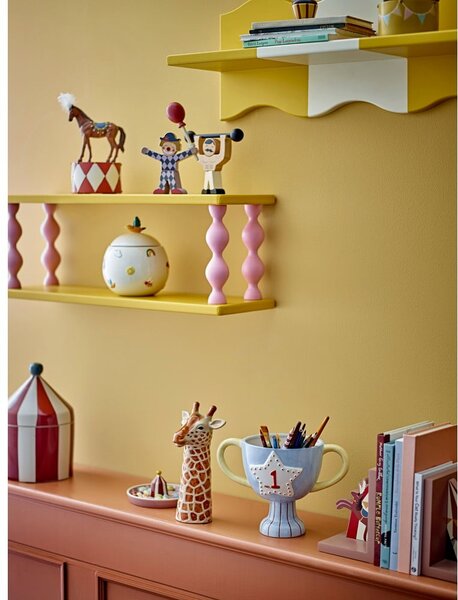 Mensola per bambini gialla con ripiani multipli 60 cm Bibiola – Bloomingville Mini