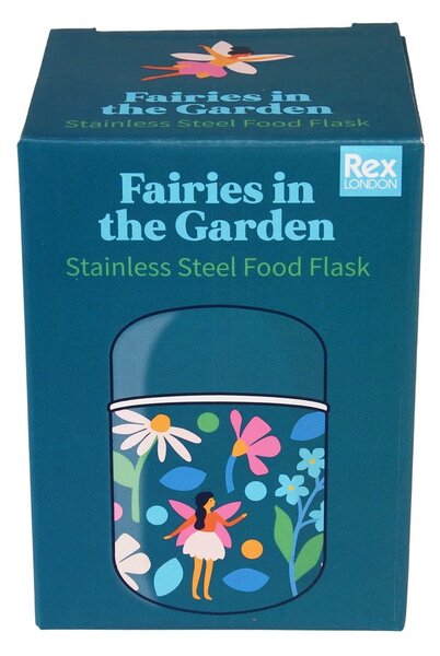 Borraccia termica blu 280 ml Fairies in the Garden – Rex London
