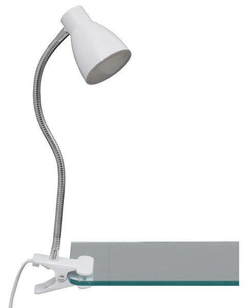 Briloner 2615-016P - Lampada con morsetto LED GRIP LED/2,5W/230V bianco