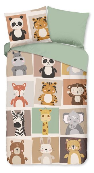 Set copripiumino e federa da bambini in microfibra per letto singolo ed esteso 140x220 cm Ranger – Good Morning