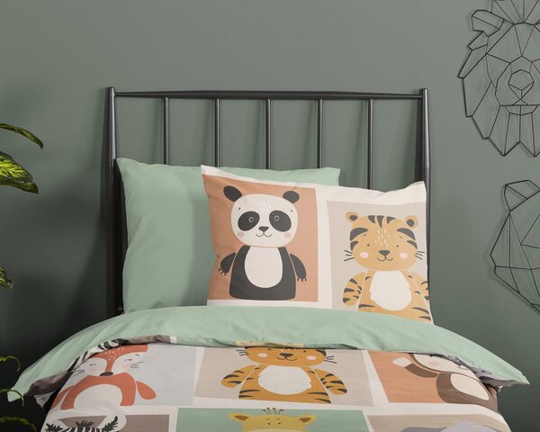 Set copripiumino e federa da bambini in microfibra per letto singolo ed esteso 140x220 cm Ranger – Good Morning