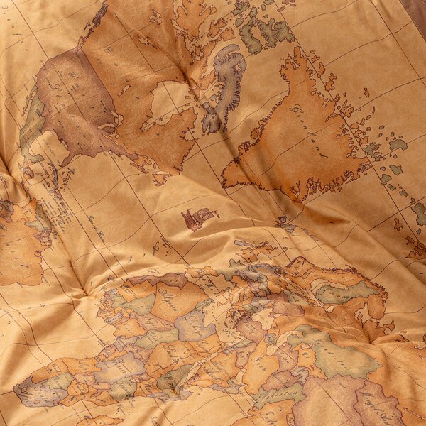 Plaid Scaldotto In Cotone Geo Leopard CM. 130X170 Alviero Martini 1A Classe Geo Caleffi