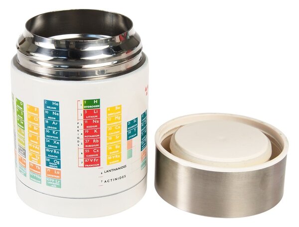 Borraccia termica color crema/argentata 450 ml Periodic Table – Rex London