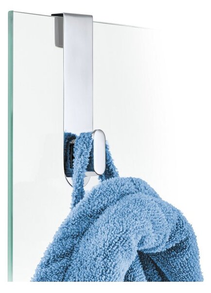 Gancio per porta in acciaio inox lucido Areo Nexio - Blomus