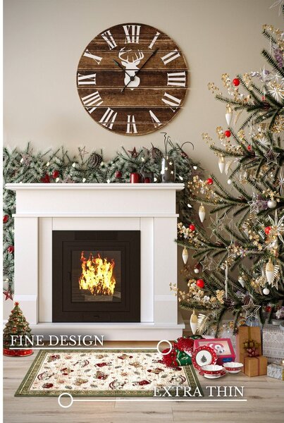 Tappeto verde natalizio in cotone 50x80 cm Toy's Delight Green Christmas - Villeroy&Boch