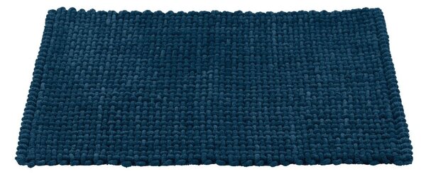 Tappetino per il bagno blu scuro in tessuto 50x80 cm Covelo – Wenko