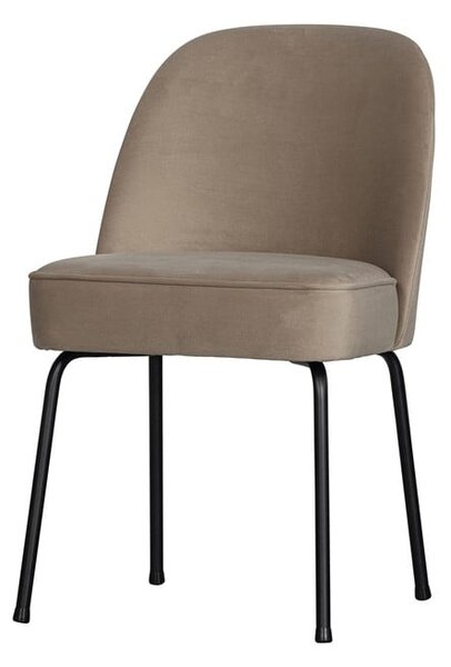 Sedie da pranzo in set beige in velluto 2 pz Vogue – WOOOD