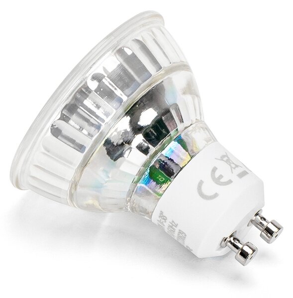 Faretto Led GU10 3W COB Apertura 38 gradi Bianco freddo 6500K Aigostar