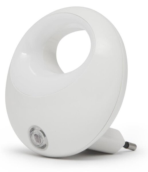 LED Luce di orientamento con presa e sensore LED/1W/230V bianca