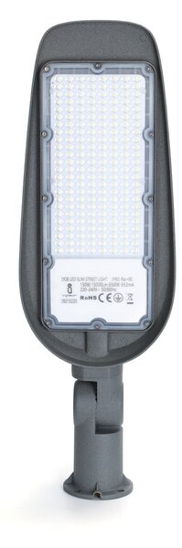 Lampione stradale Led 150W Grigio IP65 Bianco freddo 6500K Aigostar