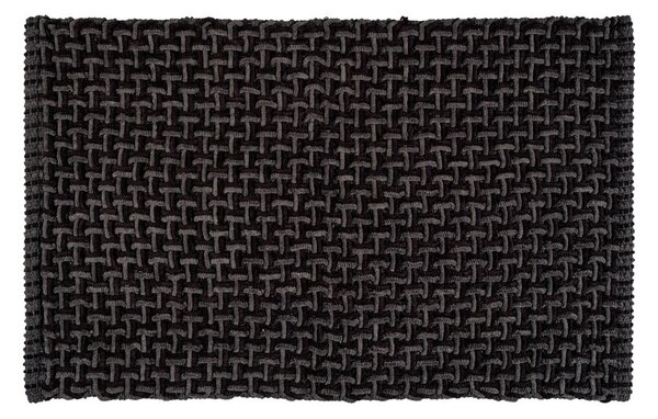 Tappetino per il bagno color antracite in tessuto 50x80 cm Ecoli – Wenko