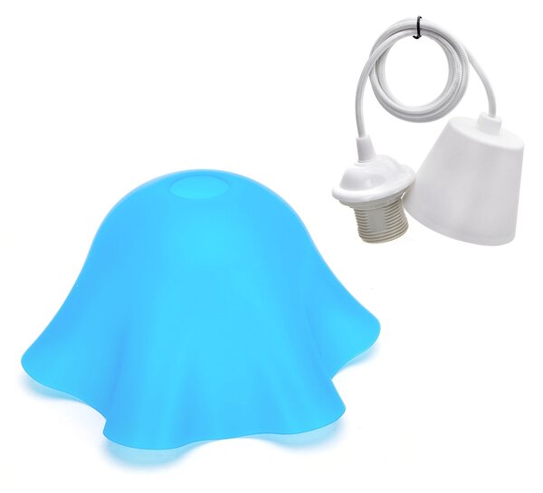 Lampadario da soffitto Pendant Wavy Celeste 1 x E27 Aigostar
