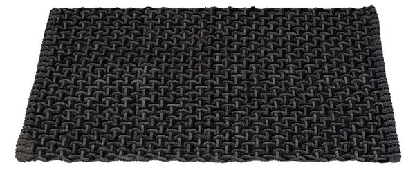 Tappetino per il bagno color antracite in tessuto 50x80 cm Ecoli – Wenko
