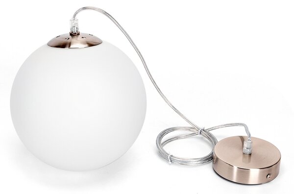 Lampadario da soffitto Globe Bianco 1 x E27 Aigostar