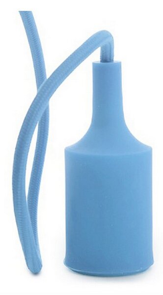 Pendel in silicone Celeste a sospensione 1 x E27 Novaline