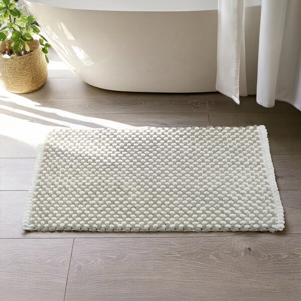 Tappetino per il bagno beige in tessuto 50x80 cm Covelo – Wenko