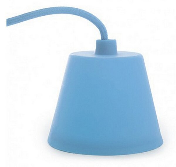 Pendel in silicone Celeste a sospensione 1 x E27 Novaline