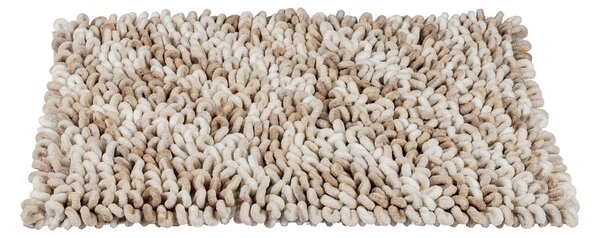 Tappetino per il bagno beige in tessuto 60x90 cm Lerici – Wenko