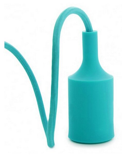 Pendel in silicone Tiffany a sospensione 1 x E27 Novaline
