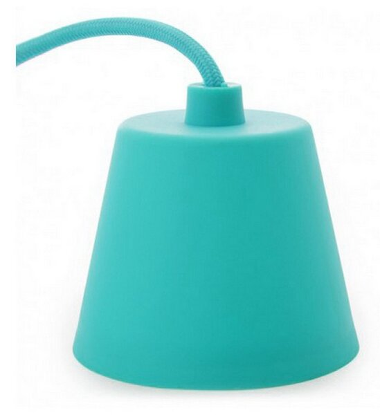 Pendel in silicone Tiffany a sospensione 1 x E27 Novaline