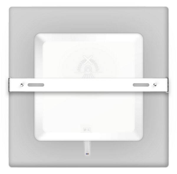 Plafoniera Led slim 6W Bianca Quadrata Bianco caldo 3000K Aigostar
