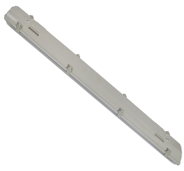 Plafoniera stagna a 2 posti per Tubi Led G13 T8 da 120cm in plastica Aigostar