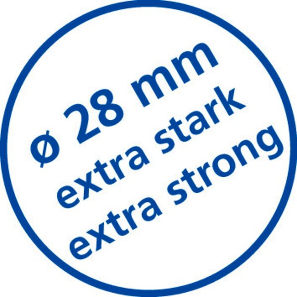 Asta per tenda da doccia color argento lucido 110 - 185 cm – Wenko
