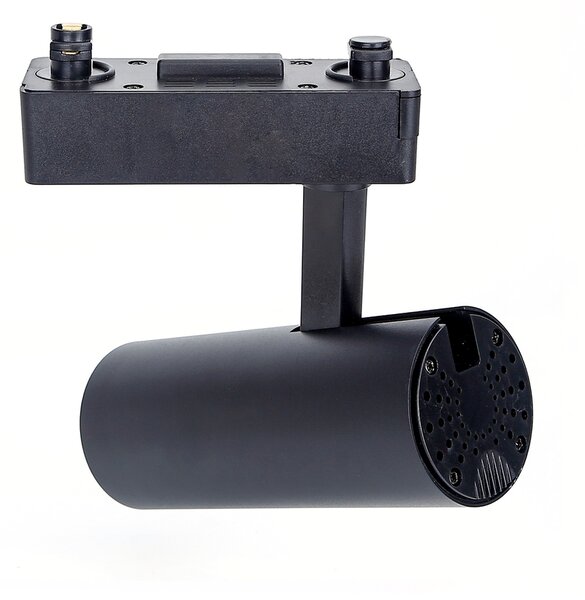 Faretto Led da binario 15W nero orientabile monofase Bianco neutro 4000K Aigostar