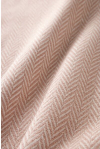 Plaid rosa con contenuto di cotone , 140 x 180 cm Skyline - Euromant
