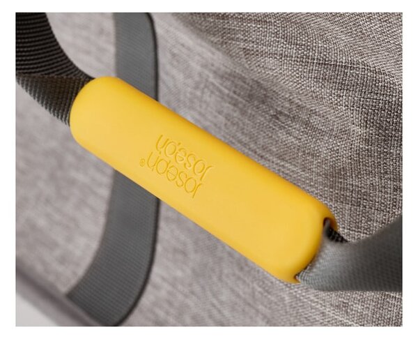 Cesto portabiancheria in tessuto grigio pieghevole 55 l Hold-All Max - Joseph Joseph