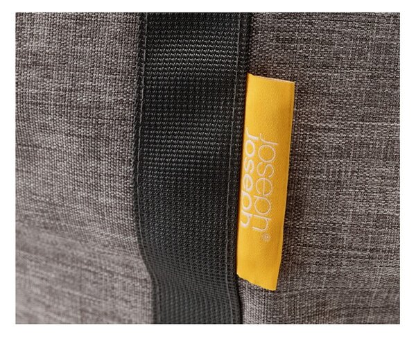 Cesto portabiancheria in tessuto grigio pieghevole 55 l Hold-All Max - Joseph Joseph
