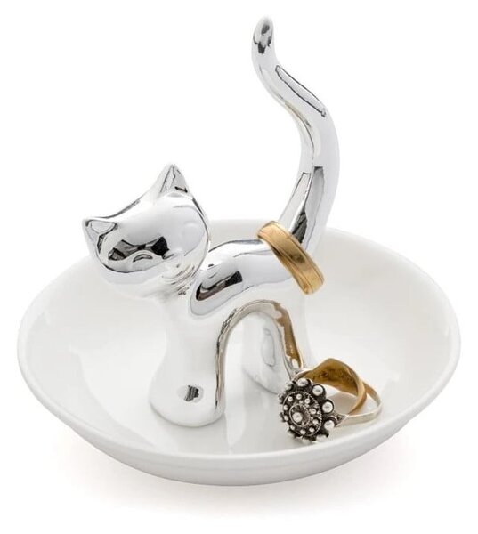 Piattino portagioie in porcellana Cat – Balvi