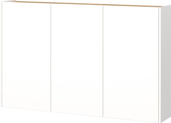 Armadietto bianco con effetto rovere da appendere 138x87x25 cm Libbiano – Germania