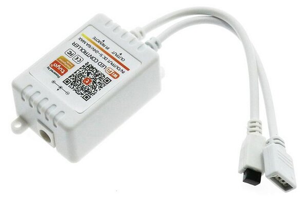 Controller Smart Tuya WiFi mini Dimmer striscia Led RGB 12-24V con telecomando M LEDME