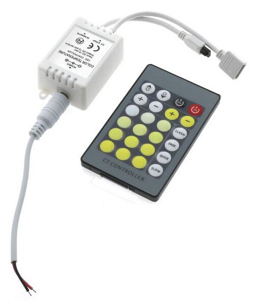 Mini Controller striscia Led CCT 12-24V con telecomando M LEDME