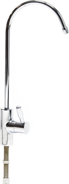 Rubinetto Naturewater 6,35 mm (1/4") Design II D-13, rubinetto per sistemi a osmosi inversa e filtri per l'acqua, rubinetto da cucina orientabile a 360°