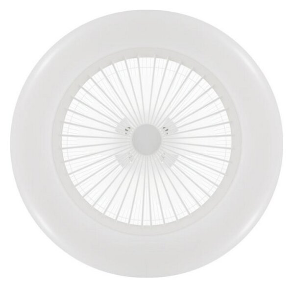 Lampadario Ventilatore da soffitto Aero 40W illuminazione Led regolabile con telecomando M LEDME