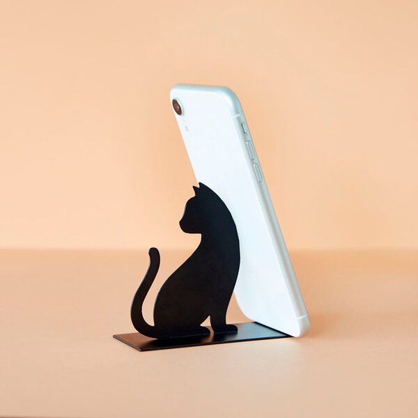 Supporto in plastica per telefono cellulare Feline - Balvi