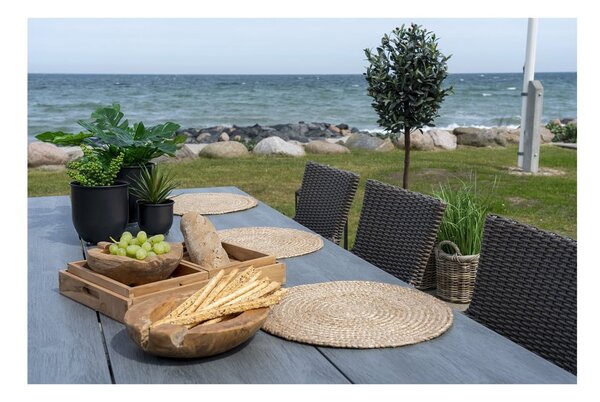 Set di tovagliette in iuta 4 pz ø 38 cm Bombay - House Nordic