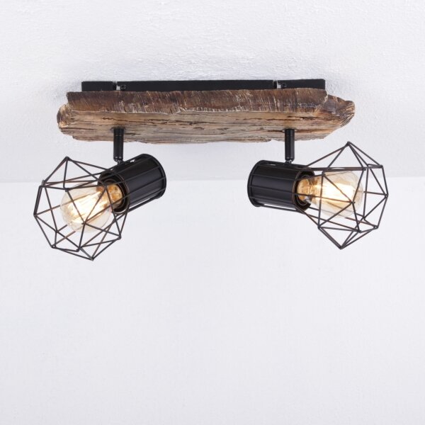 Globo 54017W-2 - Luce Spot PRISKA 2xE27/60W/230V