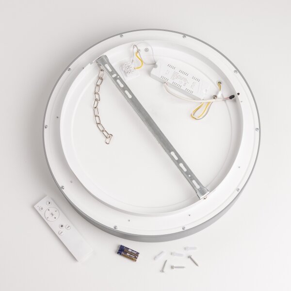 Brilagi - Plafoniera LED dimmerabile da soffitto LED/40W/230V 3000-6500K grigio + telecomando