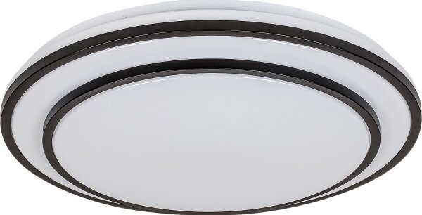 Rabalux 2130 - Plafoniera LED dimmerabile LUPITA LED/40W/230V nera + telecomando