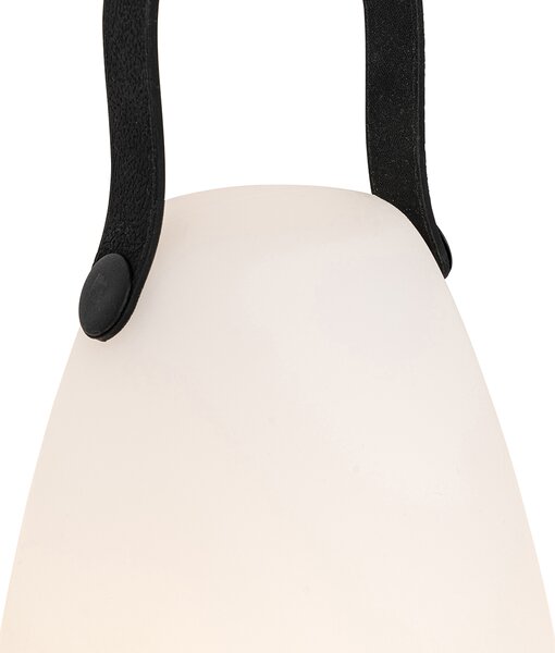 Set di 2 lampade da tavolo bianche RGBW ricaricabili IP54 - Pion