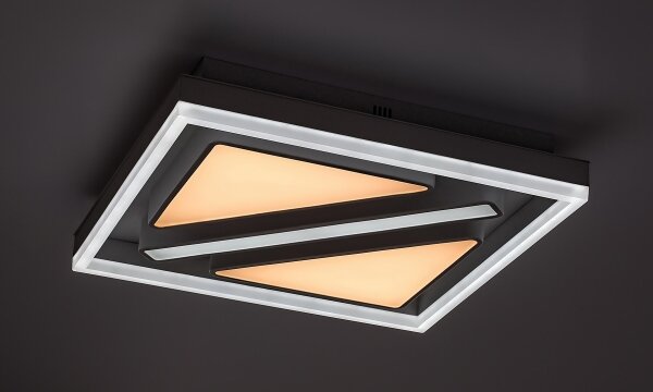Rabalux 71111 - Plafoniera dimmerabile GREMIN a LED/73W/230V + telecomando
