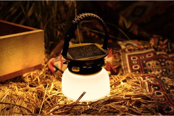 Immax 08493L - Lampada portatile a LED RGB ricaricabile a energia solare LED/10W/5V 3600 mAh IP65